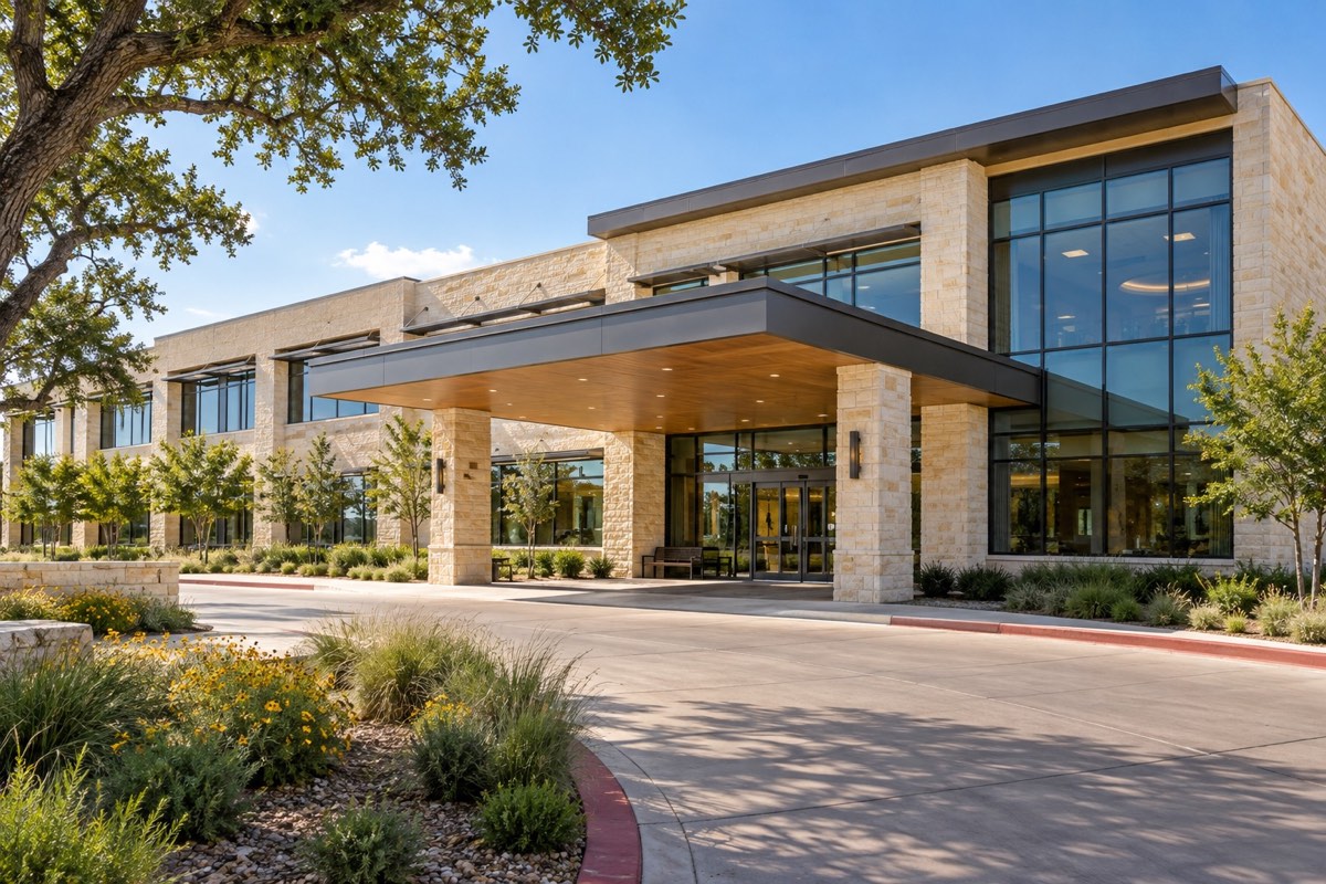 Riverside Medical Pavilion, commercial project in Round Rock, TX